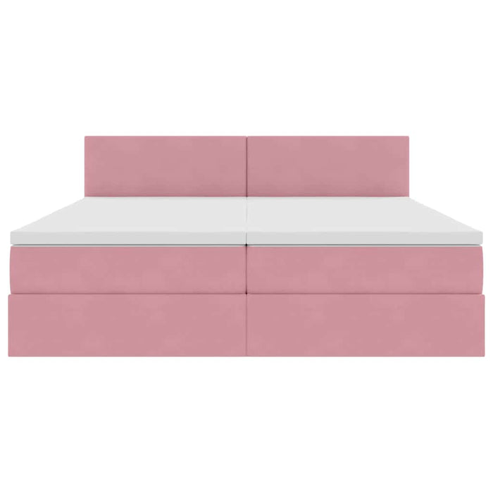 Letto con Contenitore con materasso Rosa 90 x 200 cm 3370966