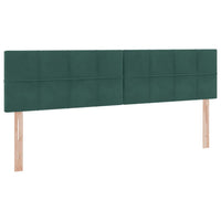 Letto con Contenitore con materasso Verde Scuro 90 x 200 cm 3370976