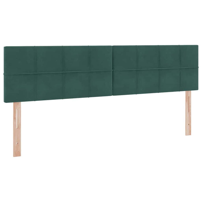 Letto con Contenitore con materasso Verde Scuro 90 x 200 cm 3370976