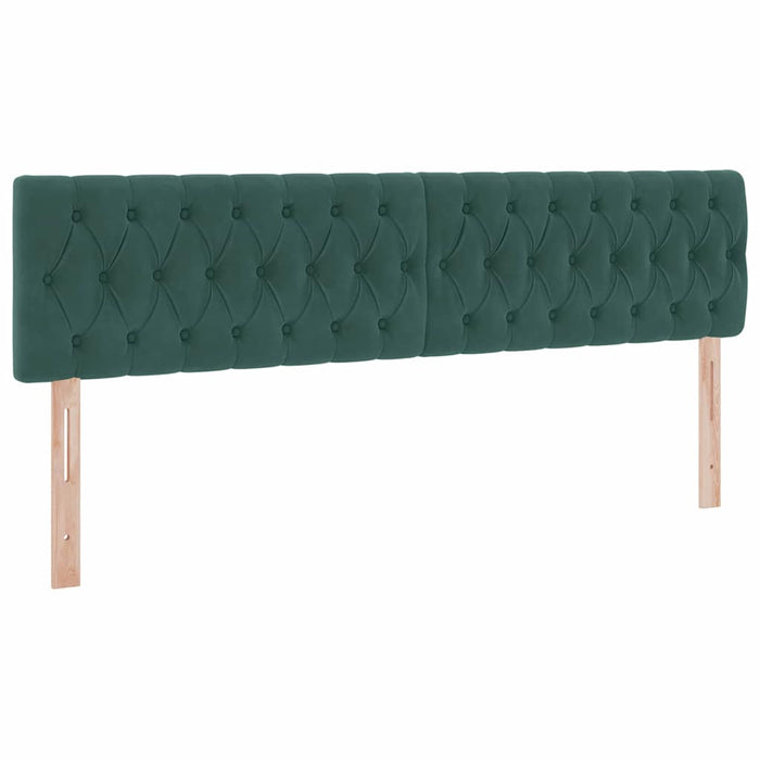 Letto con Contenitore con materasso Verde Scuro 100 x 200 cm 3370994