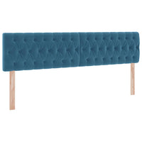 Letto con Contenitore con materasso Blu Scuro 100 x 200 cm 3370995