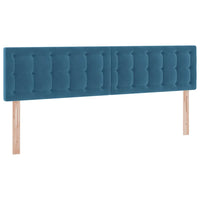 Letto con Contenitore con materasso Blu Scuro 90 x 200 cm 3371001