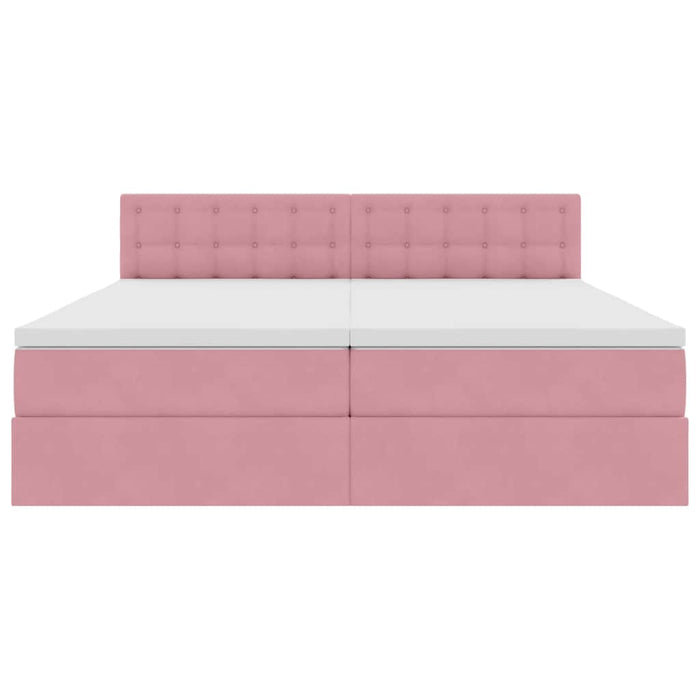 Letto con Contenitore con materasso Rosa 90 x 200 cm 3371002