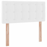 Letto con contenitore e LED con led Bianco Puro 90 x 190 cm 3371010