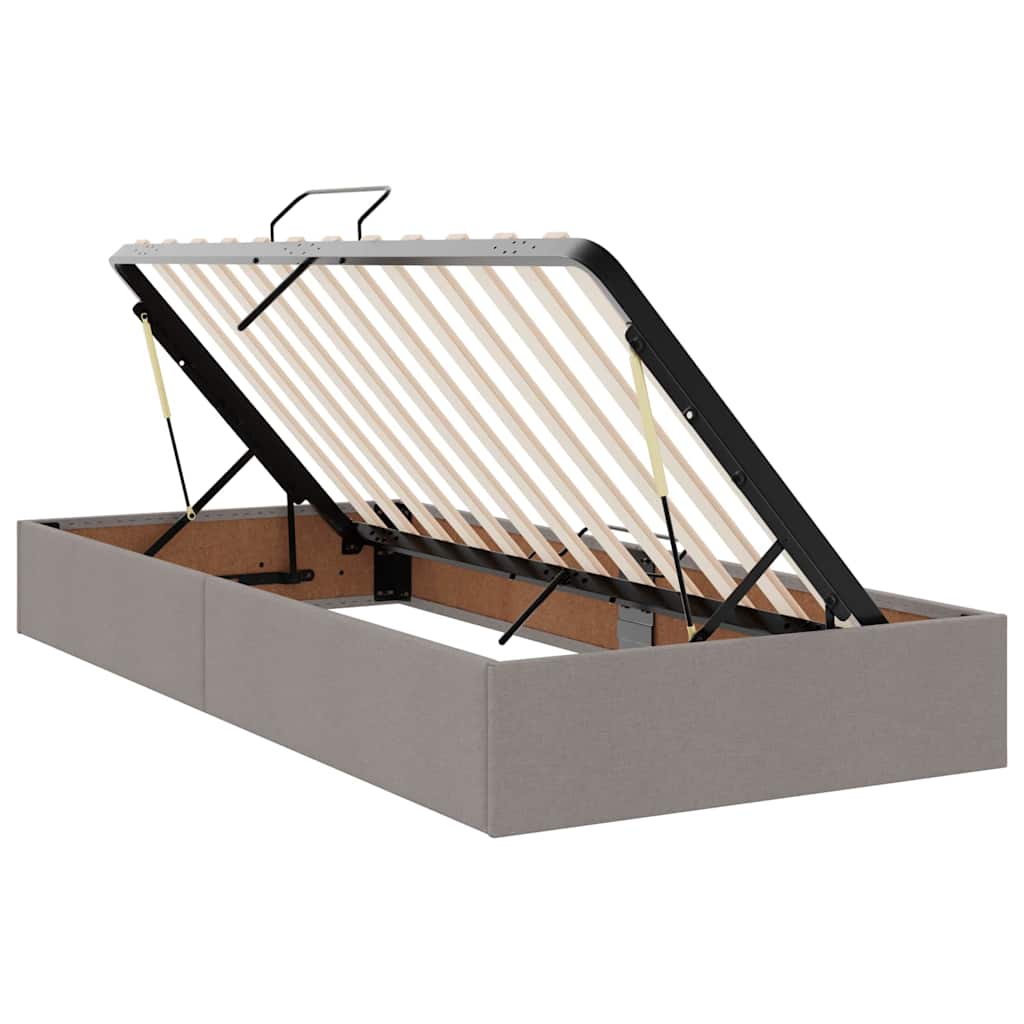 Letto con contenitore e LED con led Talpa 100 x 200 cm Tessuto 3371064