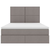 Letto con Contenitore Talpa 140 x 190 cm Pelle Sintetica 3371718