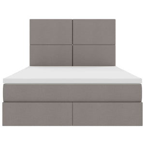 Letto con Contenitore Talpa 140 x 190 cm Pelle Sintetica 3371718