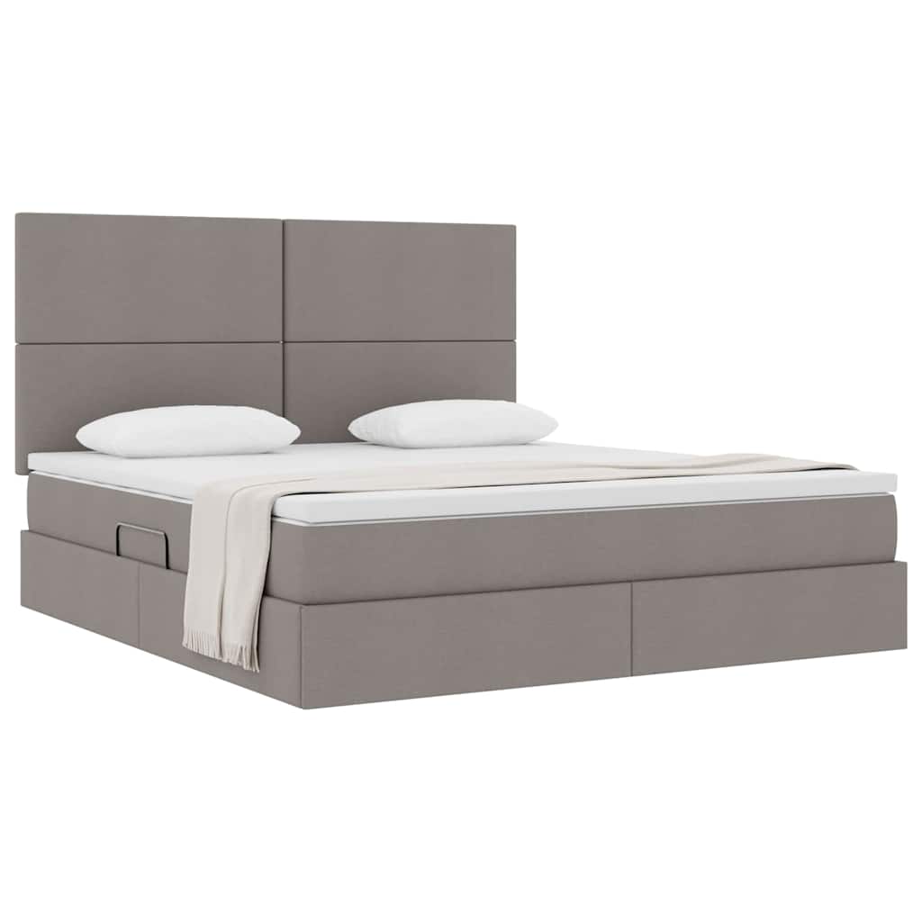 Letto con Contenitore Talpa 160 x 200 cm Pelle Sintetica 3371730