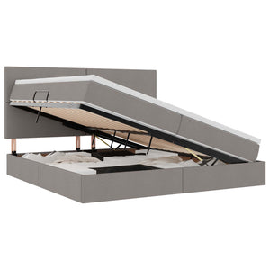 Letto con contenitore e materasso Talpa 200 x 200 cm Poliestere 3371742