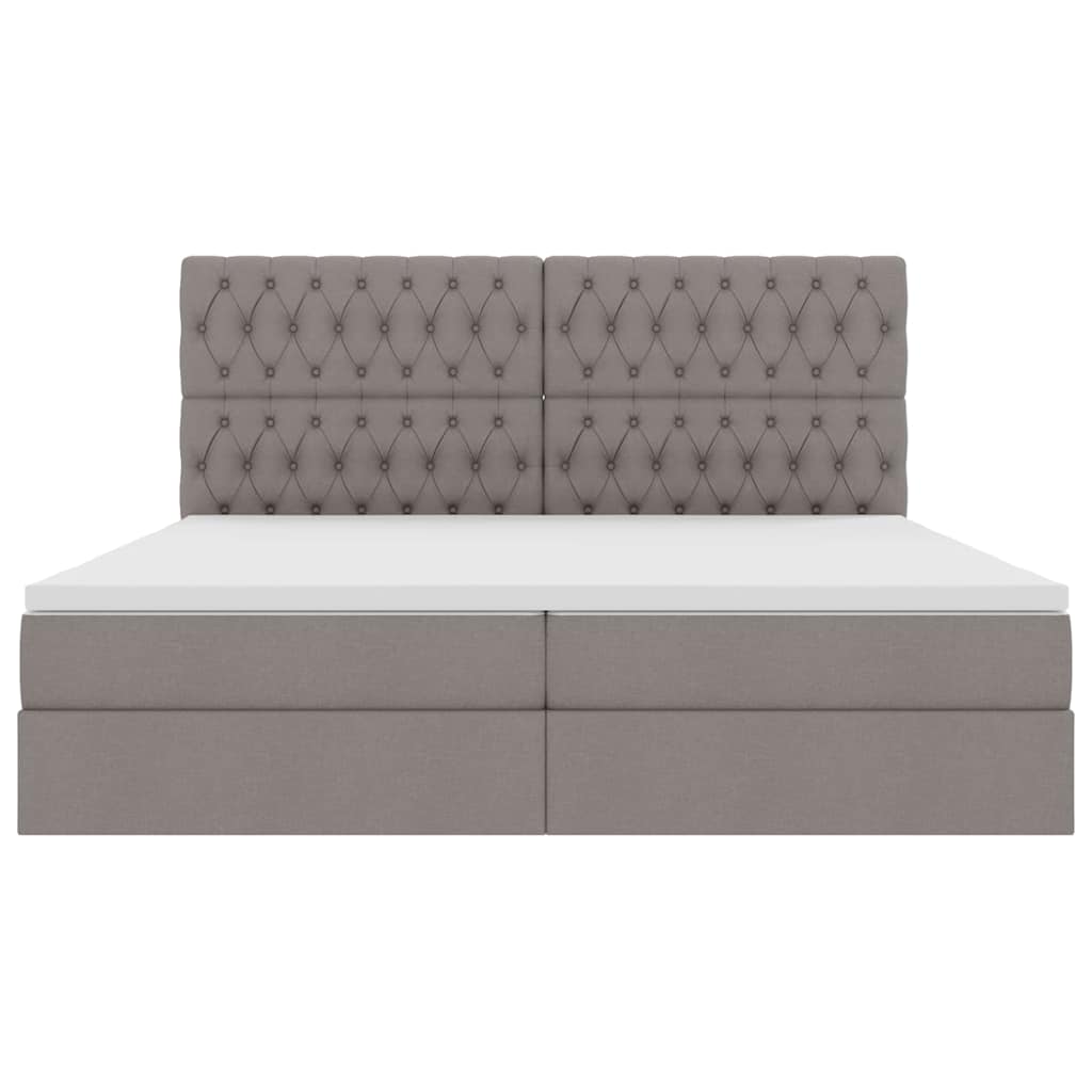Letto con Contenitore Talpa 200 x 200 cm Pelle Sintetica 3371868