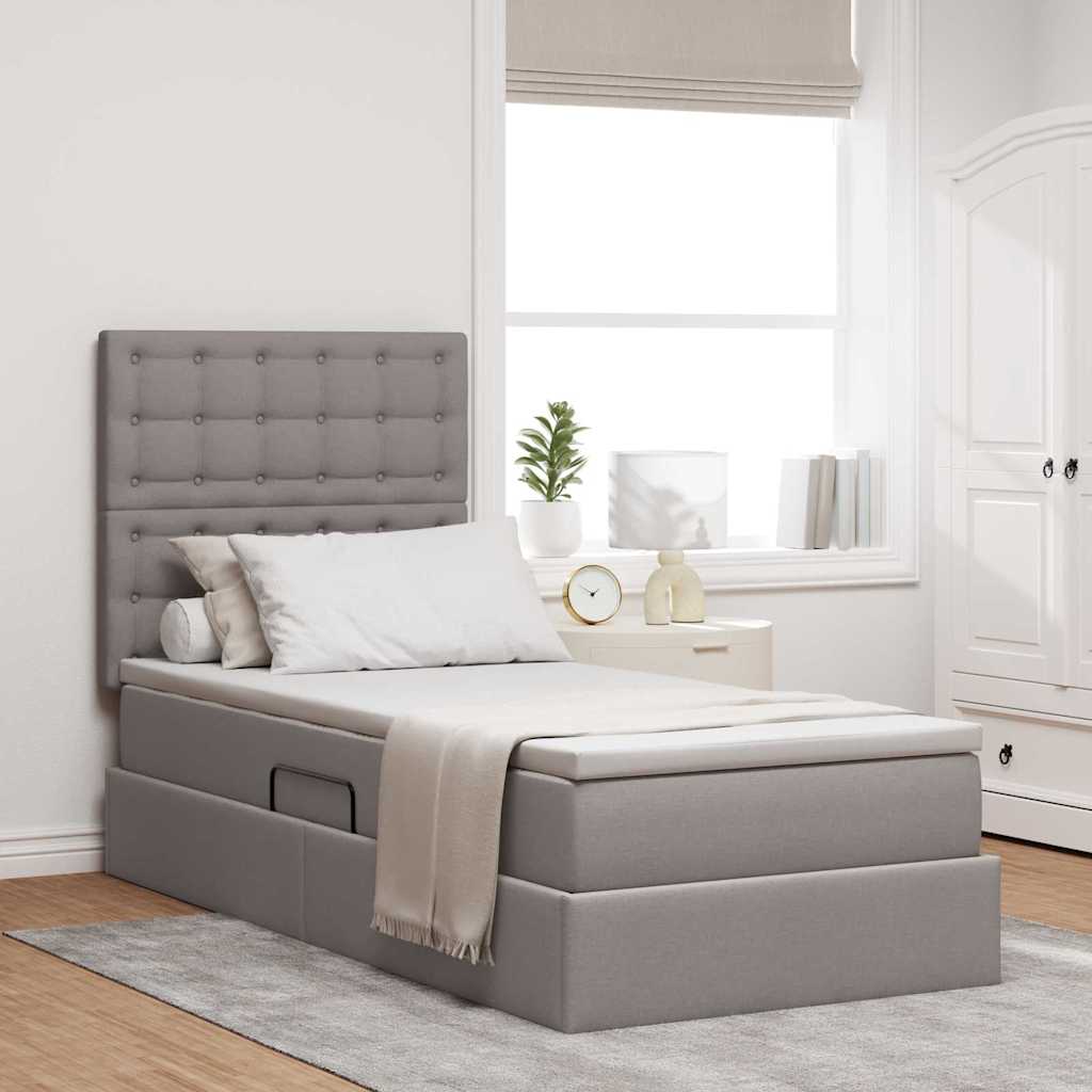 Letto con contenitore e materasso Talpa 90 x 190 cm Poliestere 3371877