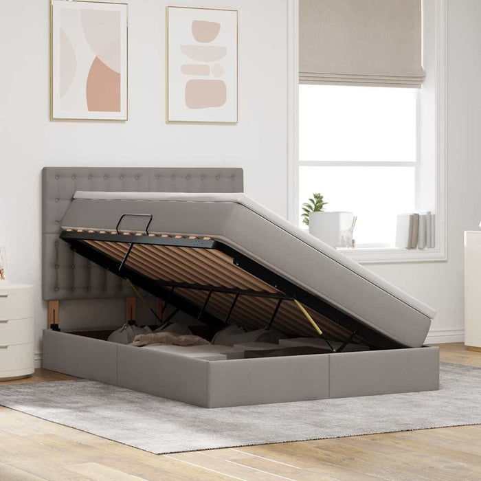 Letto con contenitore e materasso Talpa 140 x 190 cm Poliestere 3371907