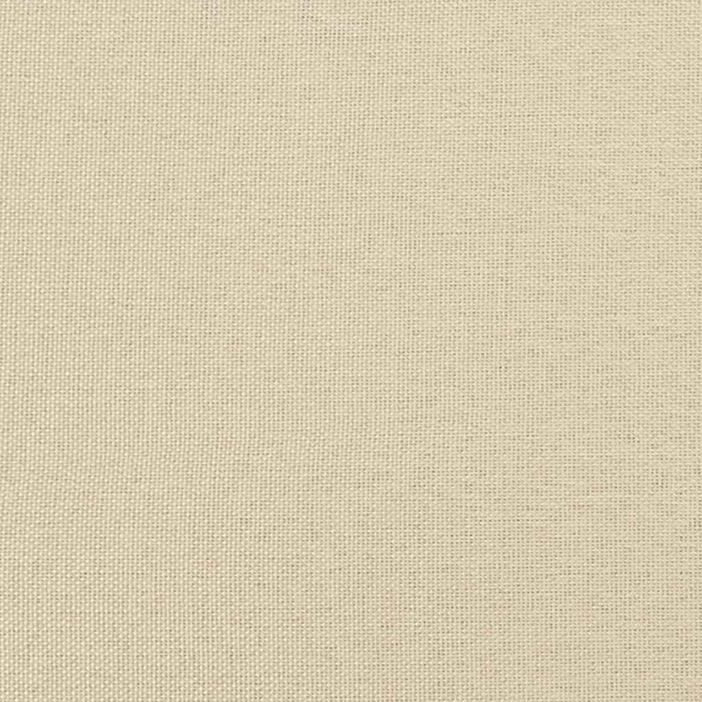 Letto con Contenitore Crema 180 x 200 cm Pelle Sintetica 3372189