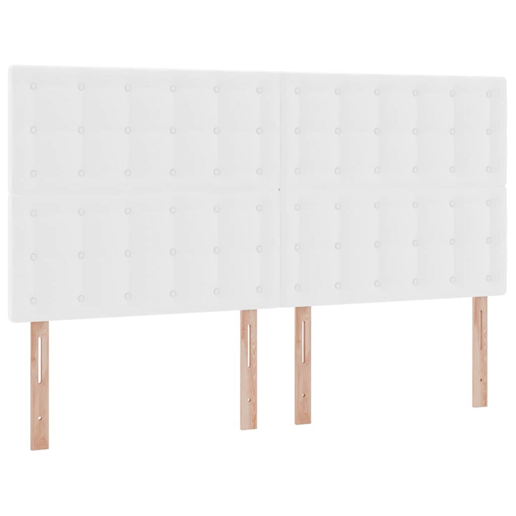 Letto con contenitore e LED Bianco Puro 160 x 200 cm 3372310