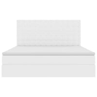 Letto con contenitore e LED Bianco Puro 180 x 200 cm 3372314