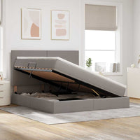 Letto con contenitore e LED Talpa 160 x 200 cm Poliestere 3372366