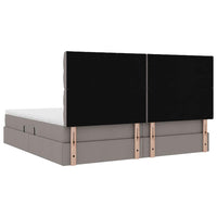 Letto con luci a strisce a LED Talpa 200 x 200 cm Tessuto 3372504