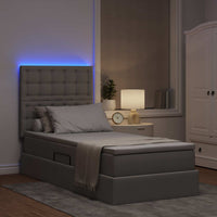 Letto con contenitore e LED Talpa 90 x 200 cm Poliestere 3372519