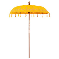 Parasol Balinese Giallo 180-190 cm Cotone, legno massello 3356901