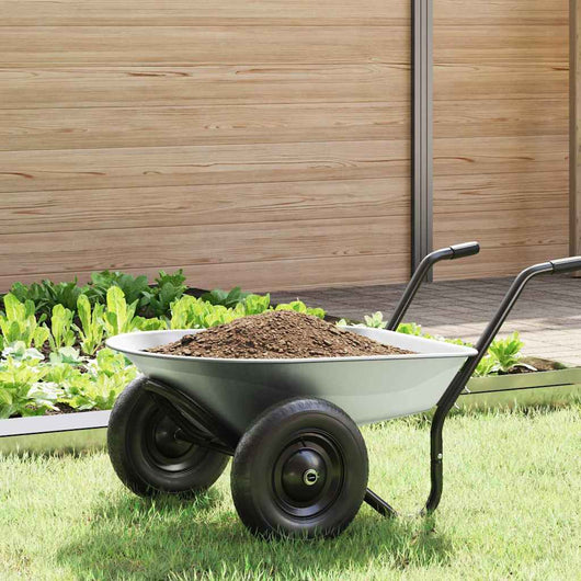 Sostituzione Vassoio Carriola Argento 90 x 63 x 28 cm Acciaio 42007977