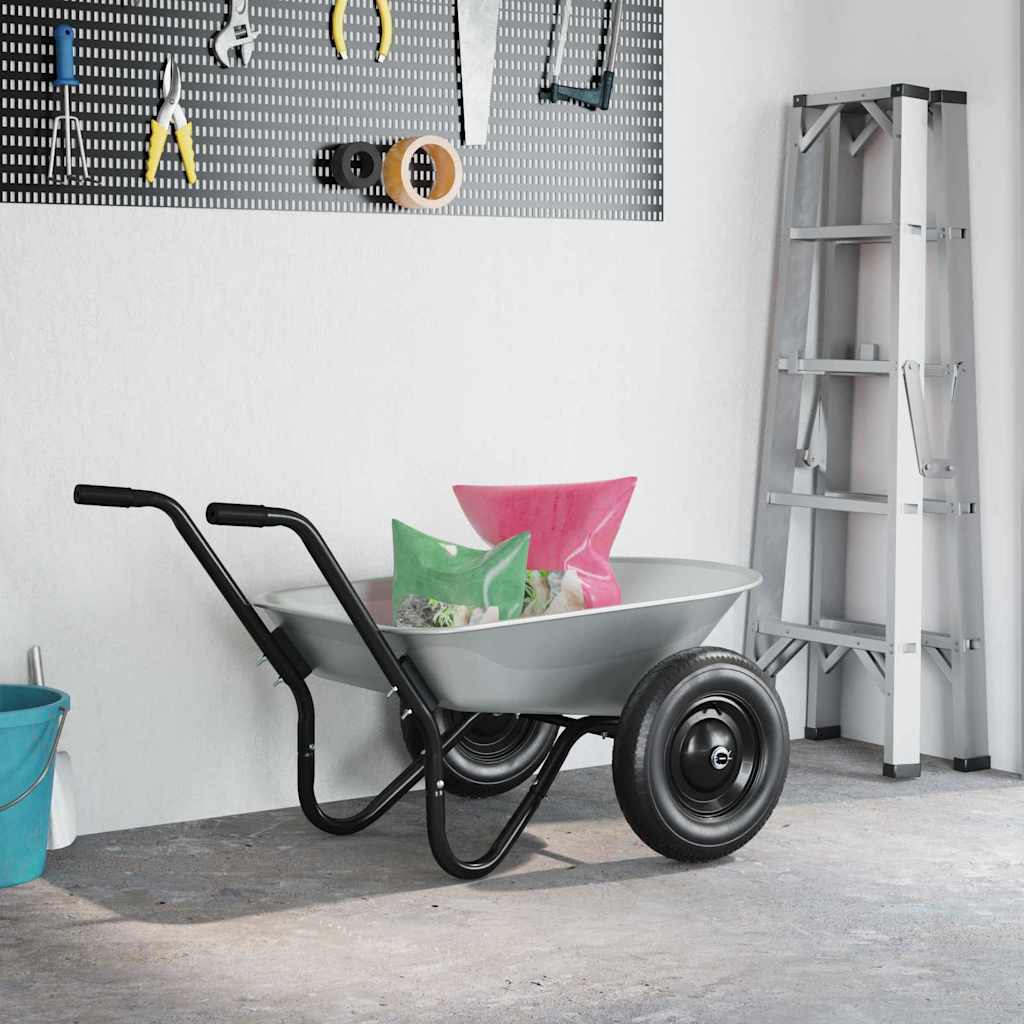 Sostituzione Vassoio Carriola Argento 90 x 63 x 28 cm Acciaio 42007977