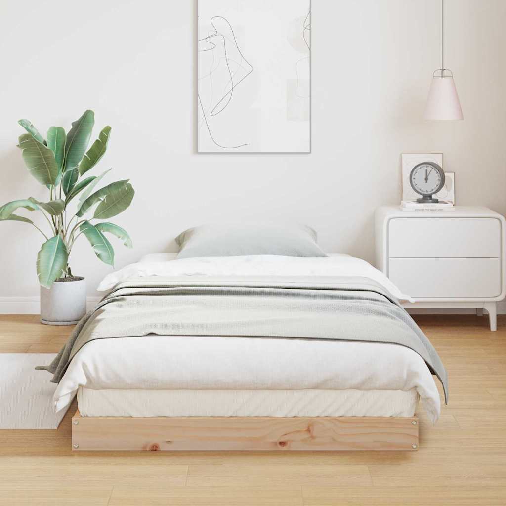 Struttura letto a terra Naturale 213.5 x 104 x 9 cm 869746