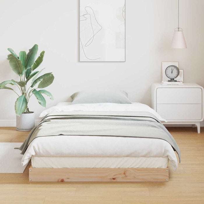 Struttura letto a terra Naturale 213.5 x 104 x 9 cm 869746