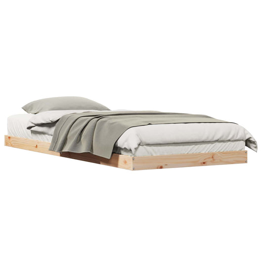 Struttura letto a terra Naturale 213.5 x 104 x 9 cm 869746