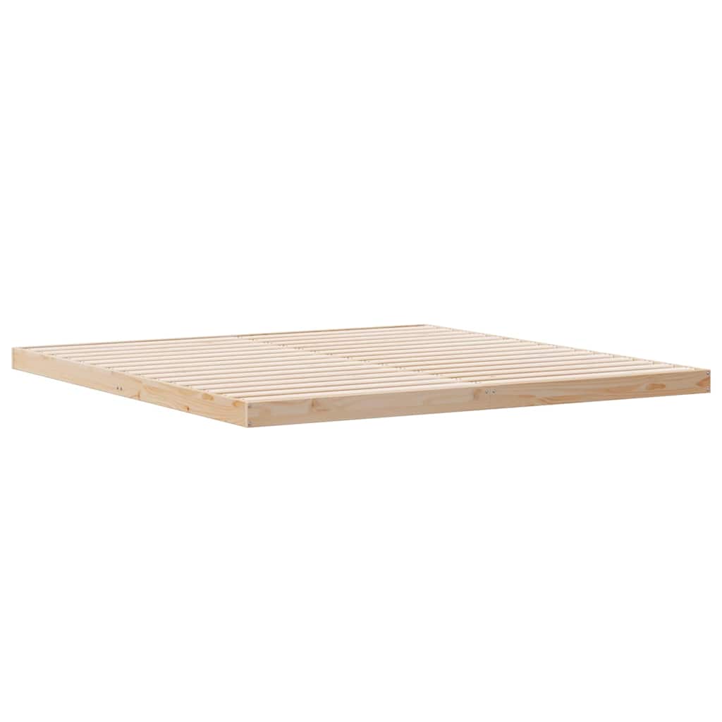 Struttura letto a terra Naturale 213.5 x 104 x 9 cm 869758