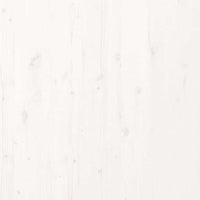 Struttura per Letto Bianco 210 x 100 cm Legno di pino massello 869765