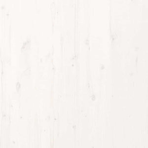 Struttura per Letto Bianco 210 x 100 cm Legno di pino massello 869765