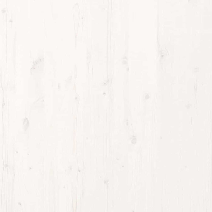 Struttura per Letto Bianco 210 x 100 cm Legno di pino massello 869765