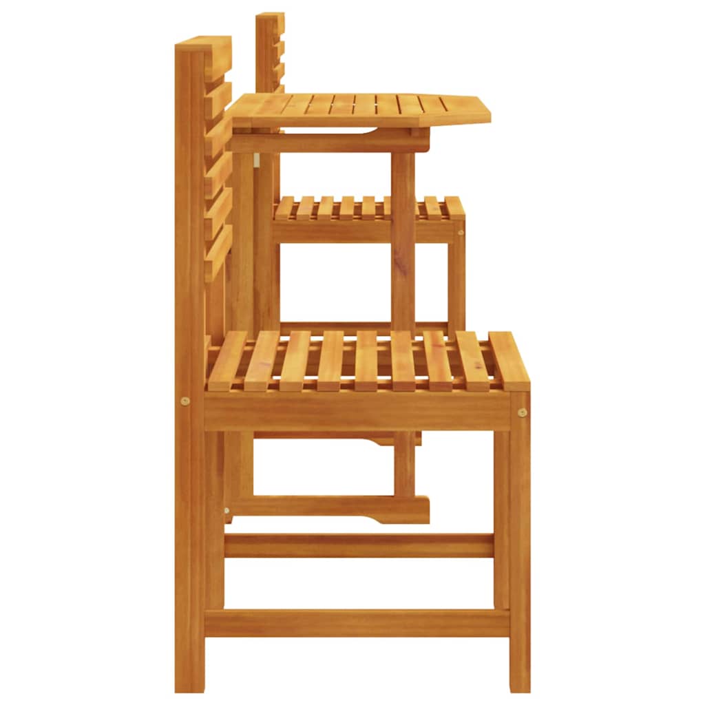 Set Bistro da Giardino 3 pcs Marrone legno massello di acacia 3328694