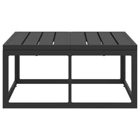 vidaXL Mobili da Esterno Nero Alluminio