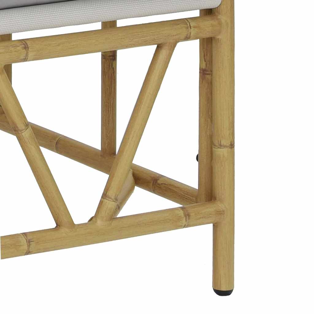 Panchina da giardino con cuscino 2 pcs Grigio 60 x 80 x 71 cm 42010310