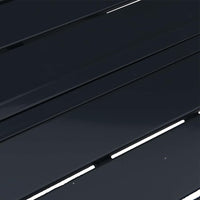 vidaXL Mobili da Esterno Antracite Acciaio