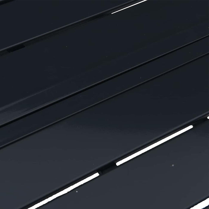 vidaXL Mobili da Esterno Antracite Acciaio