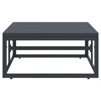 vidaXL Mobili da Esterno Antracite Acciaio