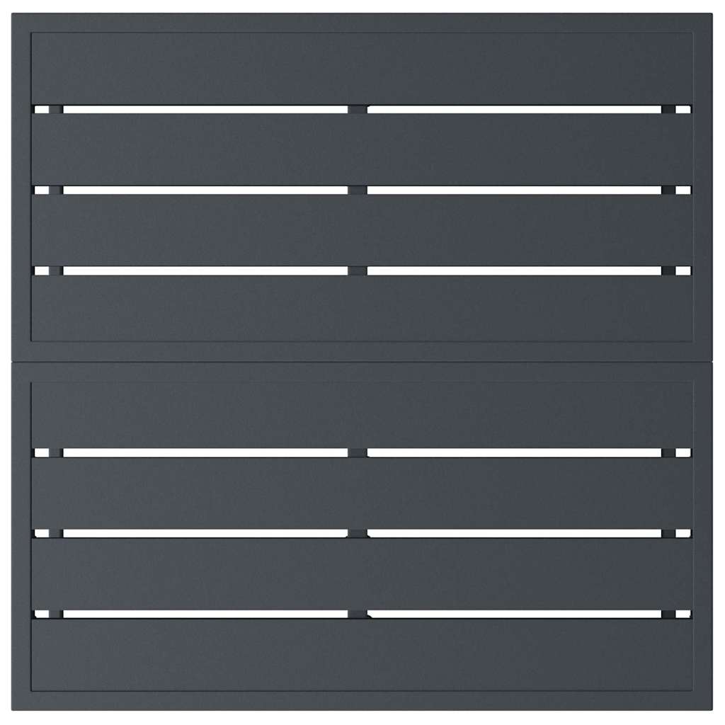 vidaXL Mobili da Esterno Antracite Acciaio