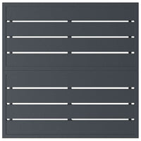 vidaXL Mobili da Esterno Antracite Acciaio