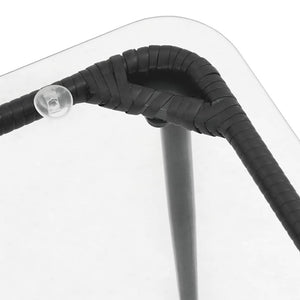 Tavolo da Giardino Nero 80 x 40 x 45 cm Poly Rattan 42010364