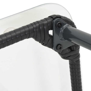 Tavolo da Giardino Nero 80 x 40 x 45 cm Poly Rattan 42010364