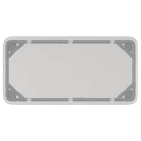 vidaXL Tavolo da Giardino Nero 80 x 40 x 45.5 cm Poly Rattan