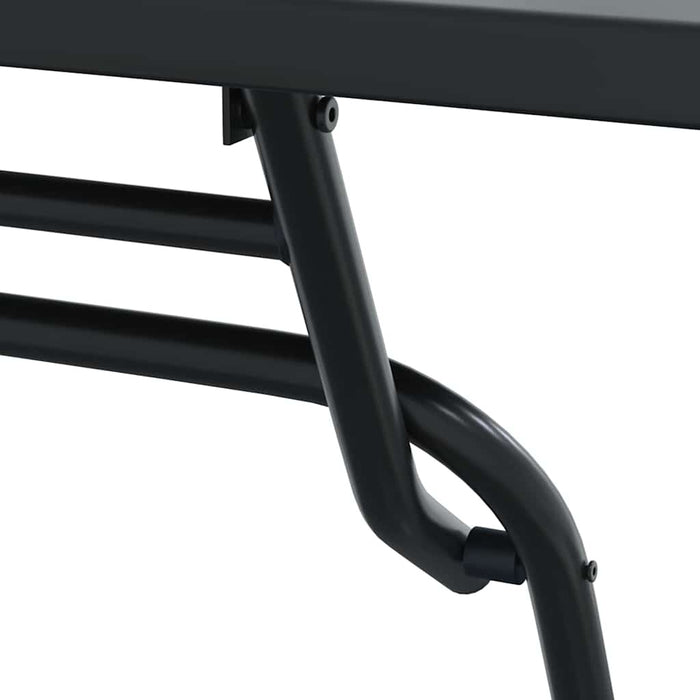 Set Bistro Pieghevole 3 Pezzi  Antracite in Acciaio 42010318