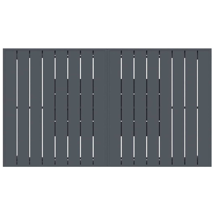Tavolo allungabile Antracite 180 x 80 x 76 cm Acciaio 42010362