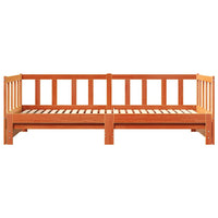 Letto Giorno Estraibile Marrone cerato 193.5 x 184 x 66 cm 867847