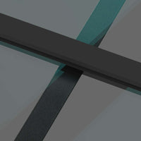 Porta Scorrevole Ferramenta Nera 102,5x205 cm Vetro Temperato