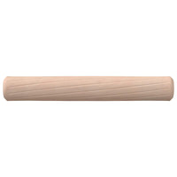 Dowel in legno 2 pcs Naturale Ø 6 x 40 mm Legno Massello 864364