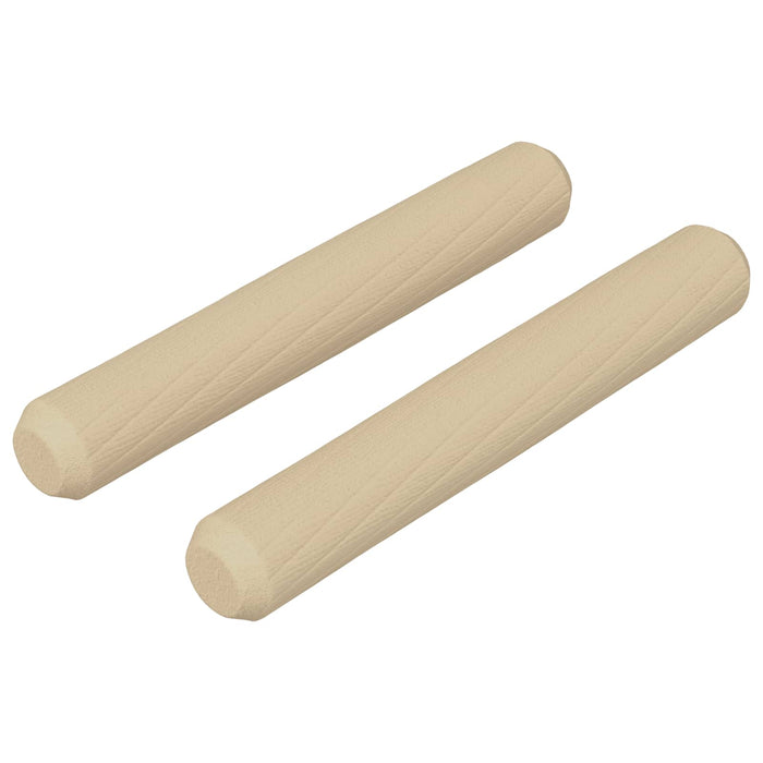 Dowel in legno 2 pcs Marrone Ø8 x 50 mm Legno massello 864370