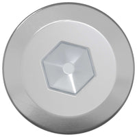 Viti in Legno 12 pcs Argento M6 x 70 mm Acciaio 864392